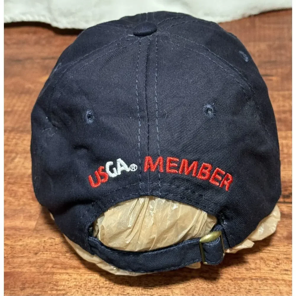 US Open 2020 Winged Foot Golf Cap Hat Adult Adjustable Blue Cotton USGA